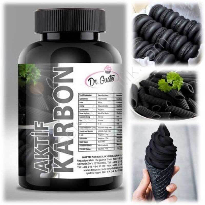 کربن فعال دکتر گستو، 25 گرم - برای دسرها و نوشیدنیها