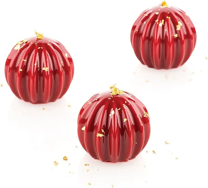  قالب سیلیکونی سفید ۶ عددی مخصوص موس و کیک 