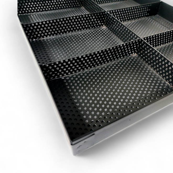 سینی ۸ خانه مخصوص پخت نان ساندویچی و چاپاتا