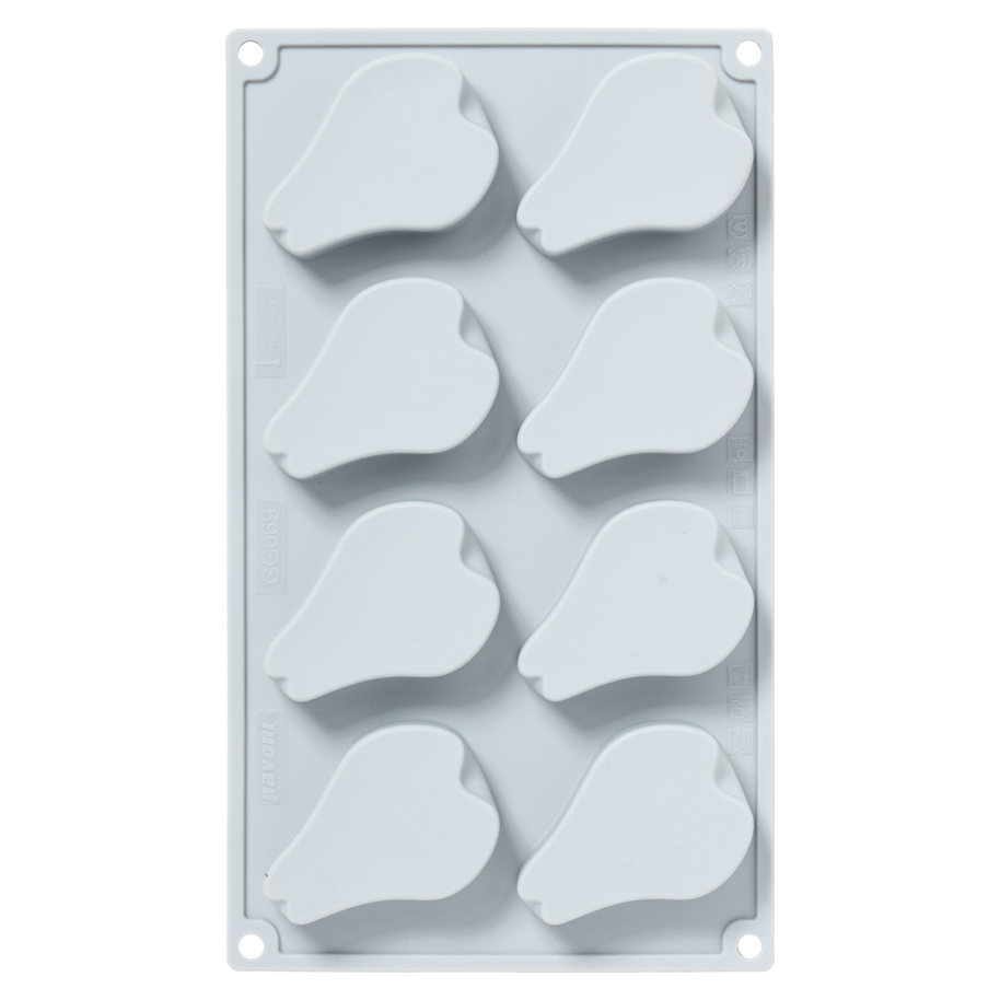  قالب دسر مدرن هشت خانه برند پاوونی طرح گلابی 