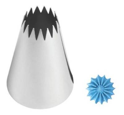  ابزار حرفه‌ای قنادی، ماسوره ستاره‌ای ریز شماره 6B 