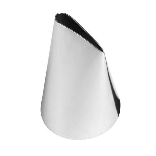 ماسوره قنادی استیل شماره 128 با طرح گلبرگ بزرگ