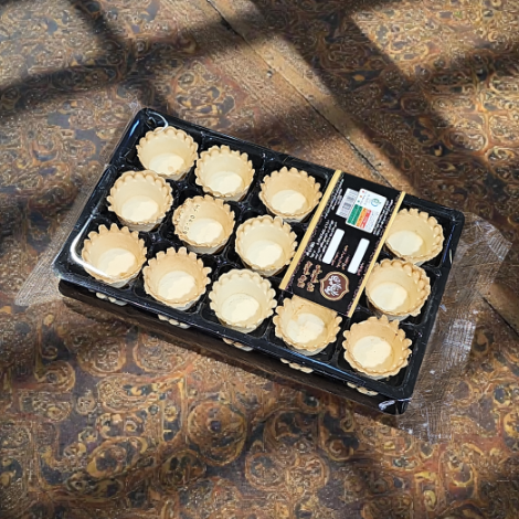  نان تارت شیرین گرد (کنگره‌دار) 