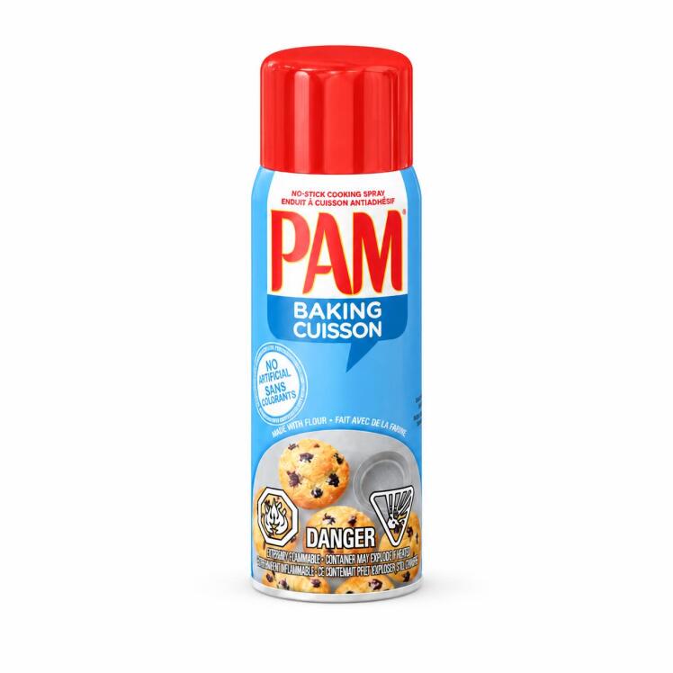 اسپری روغن پم مخصوص پخت کیک و جلوگیری از چسبیدن مواد به قالب