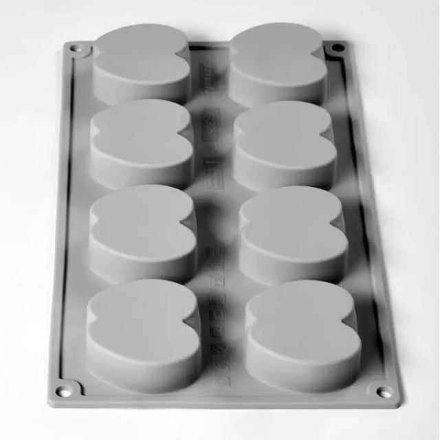  قالب سیلیکونی نچسب طرح سیب ساخته‌شده از سیلیکون نسوز 