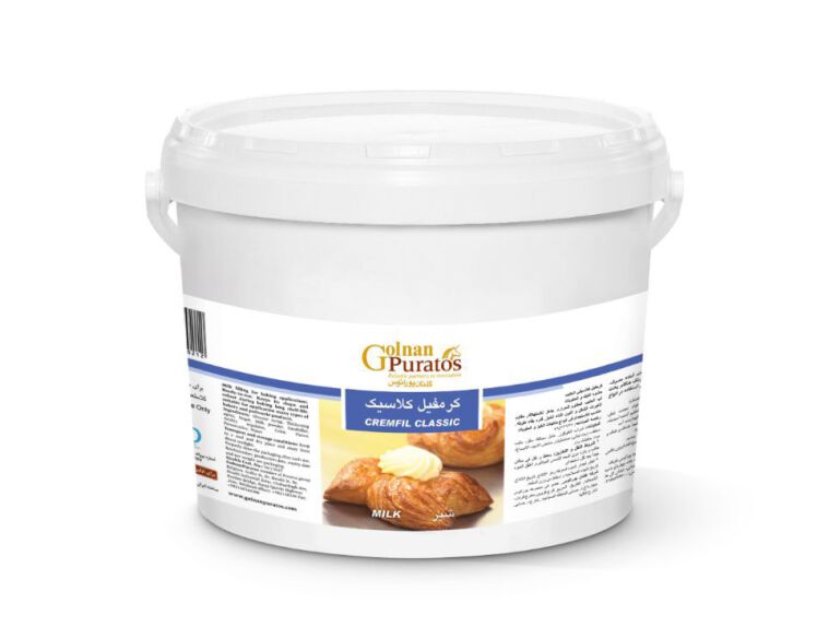 کرم فیلینگ شیر لوازم قنادی ممقانی 