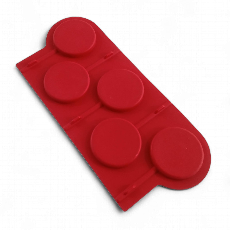  قالب سیلیکونی آبنبات ۵ خانه | قالب شکلات و ژله 