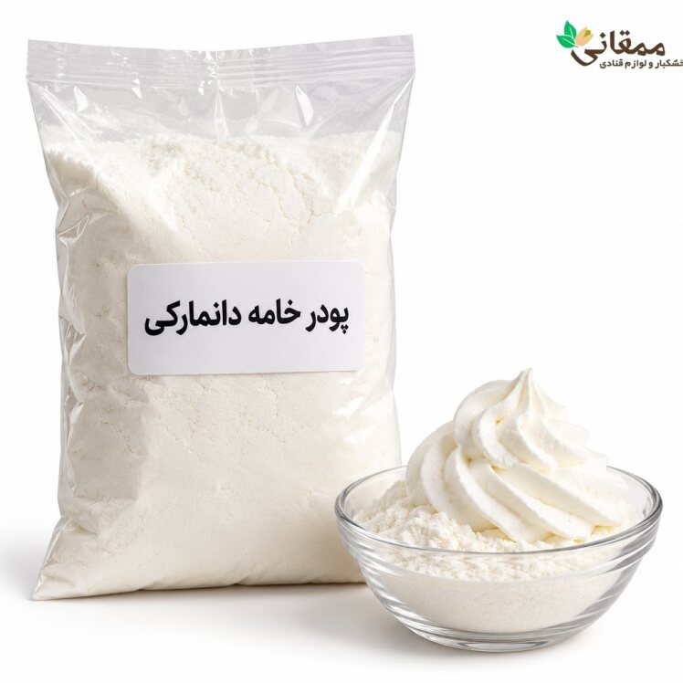 پودر خامه دانمارکی برای شکل دادن خامه 